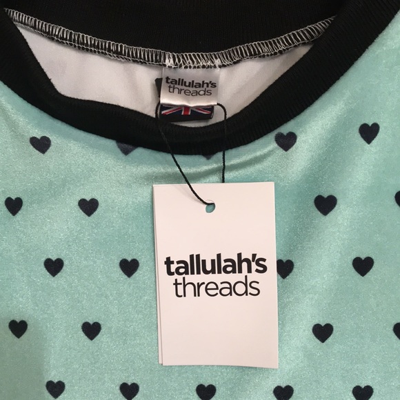 NWT Tallulah’s Threads Mint Green Love Bug Babydoll Dress - Picture 9 of 11